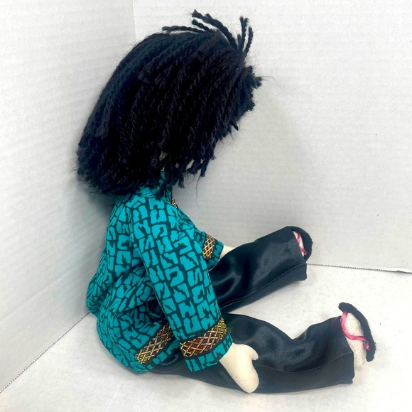 Japanese likeness approx 21” cotton doll appears lovingly handmade Price Firm - Picture 4 of 11